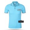 "POLO สีฟ้า""เสื้อโปโลสีฟ้า""เสื้อ POLO สีฟ้า""Polo สีฟ้า""เสื้อโปโลสีฟ้า""เสื้อสีฟ้า"