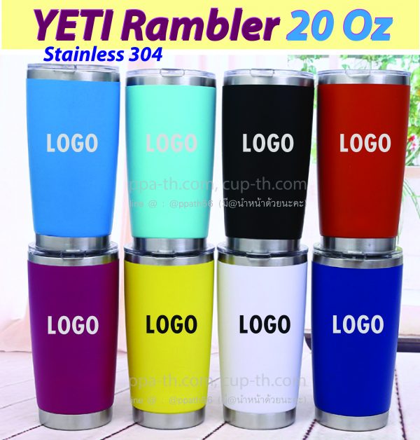 "yeti 20 oz" yeti 20 oz" "แก้วเก็บความเย็น แก้วเก็บความร้อน" "แก้วทรง YETI 20 oz." "แก้วสแตนเลส 2 ชั้น" แก้วเยติ 20 oz." "แก้วทรง Yeti 20 ออนซ์" "แก้วสแตนเลสทรง Yeti 20 oz." "แก้วเยติ ขนาด 20 ออนซ์" "แก้วสแตนเลส 20 ออนซ์ ขอบสแตนเลส"