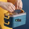 กล่องอาหาร-Lunch-Box #กล่องอาหาร-Lunch-box #Lunch-Box #กล่องอาหารสแตนเลส #กล่องข้าวกลางวัน #กล่องข้าวเวฟได้